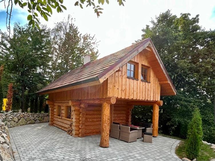 Zrubovy Dom 1 V Panorama Parku Nezbudska Lucka